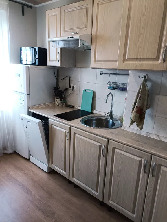 Двухкомнатная квартира с красивым видом на город