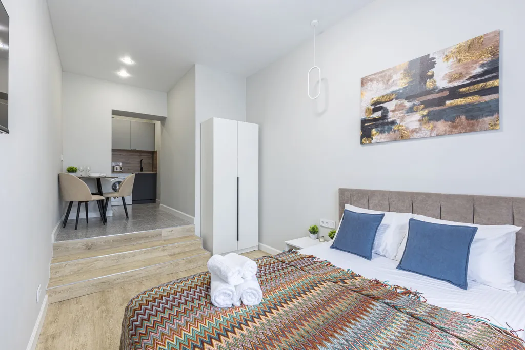 Квартира Квартира Дизайнерская студия у метро — Москва