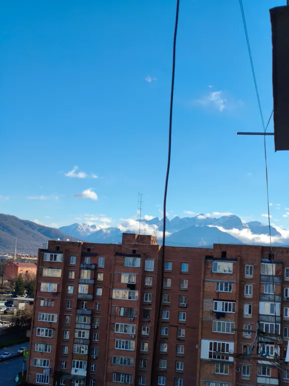 Квартира с видом на горы