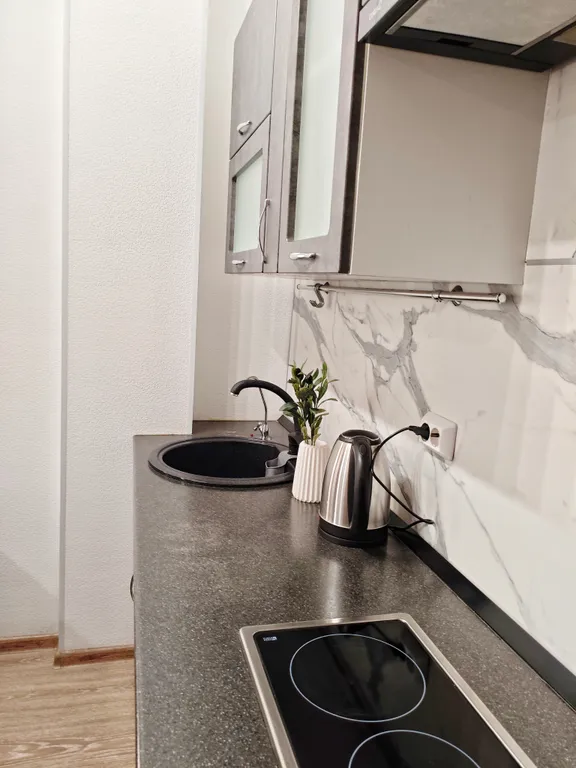 Студия возле Аэропорта с видом на озеро