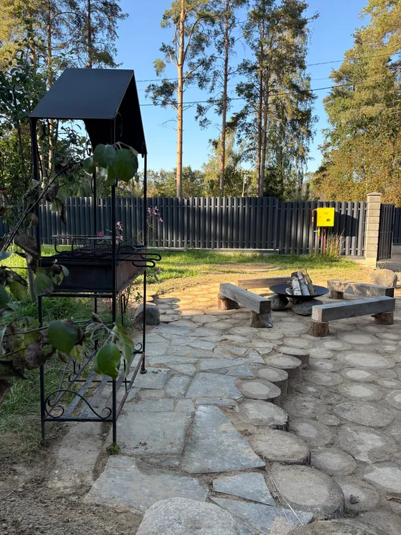 Коттедж Комфортный коттедж с сауной и купелью — Бугры