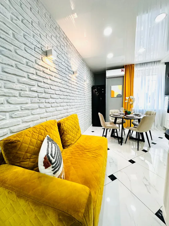 Квартира Уютная, двухкомнатная дизайнерская квартира у озера — Калининград