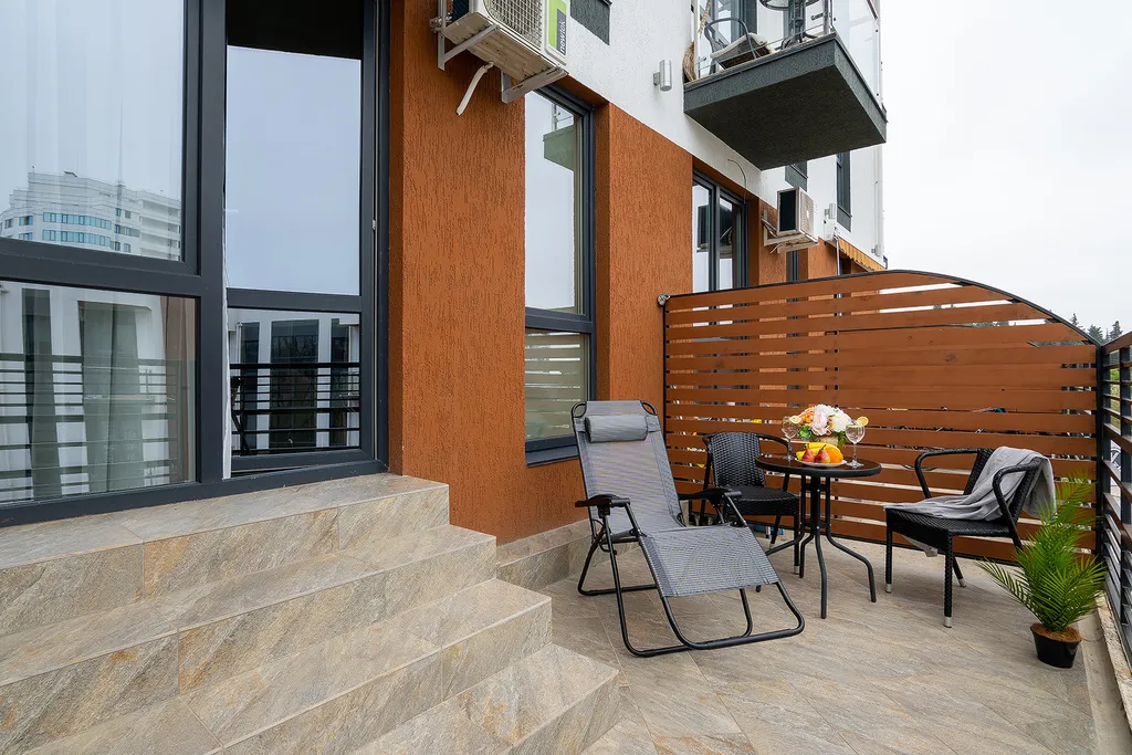 Квартира Квартира ЖК Касабланка МореСолнцеАпарт с террасой и видом на море — Адлер