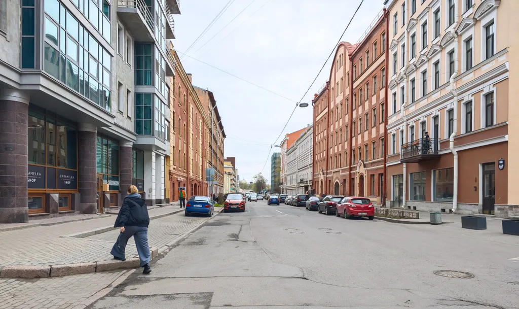 Квартира Квартира Студия 2 на Тележной 21 — Санкт-Петербург