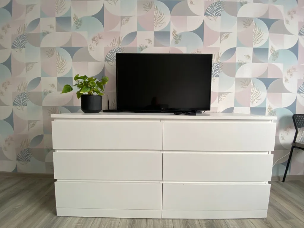 Уютная квартира с видом на цветущий двор