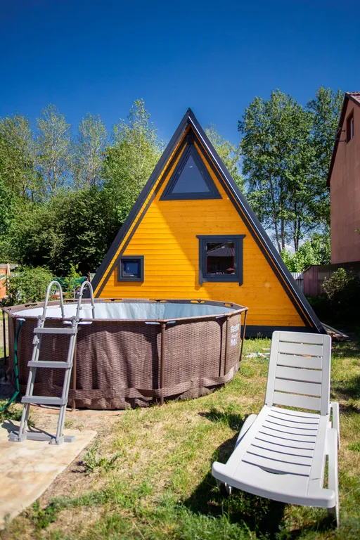 A-frame с видом на Приморскую бухту