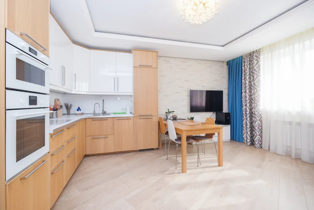 Квартира Уютная трёхкомнатная квартира на 6 человек с бесконтактным заселением — Новосибирск