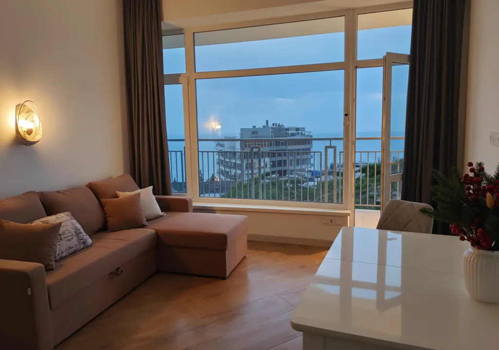 Апартамент Гармония моря с панорамным видом