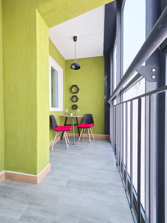 Уютная квартира в центре с шикарным видом на город