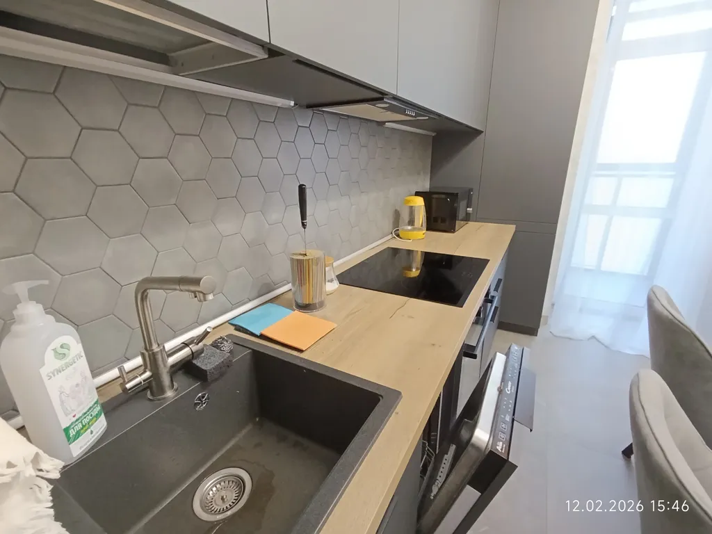 Уютная квартира в новом доме недалеко от центра города