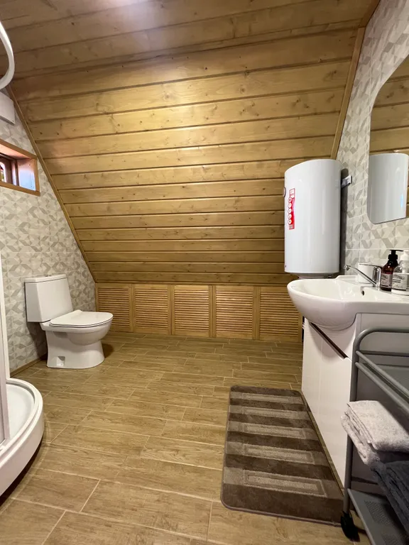 Коттедж Коттедж Новый уютный А-фрейм в черте города — Казань