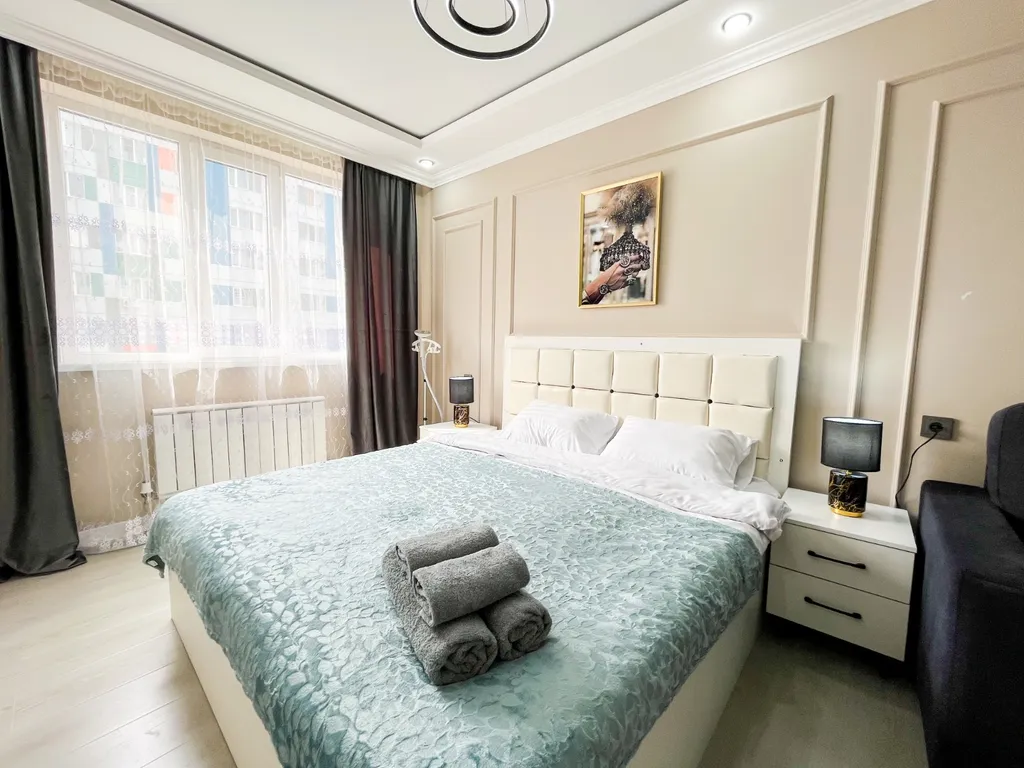 Квартира Уютная чистая современная квартира — Алматы