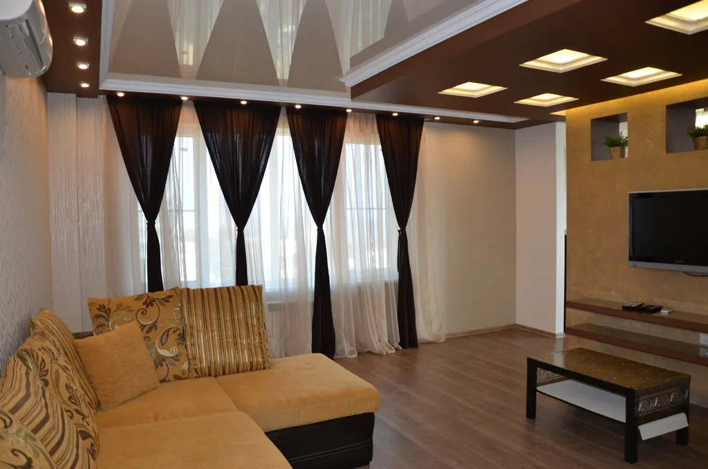 Апартаменты с видом на море, 100 метров до пляжа "Чайка"