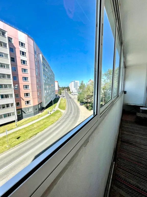 Однокомнатная с большой лоджией