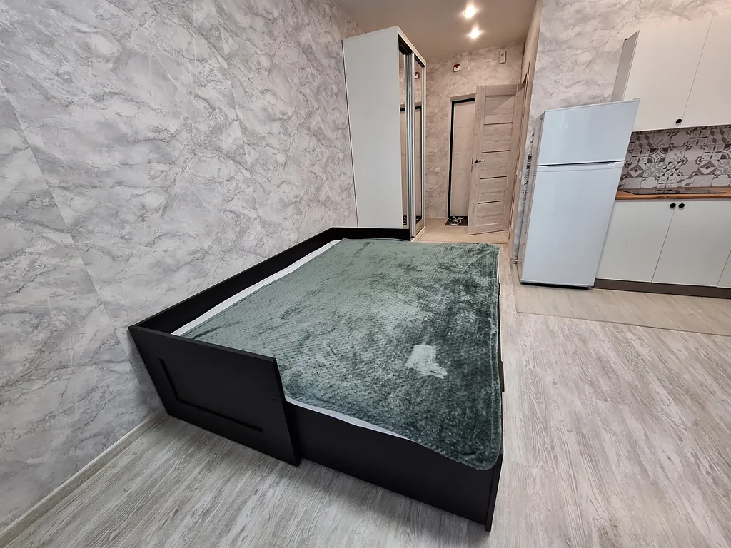 Квартира-студия с новым ремонтом