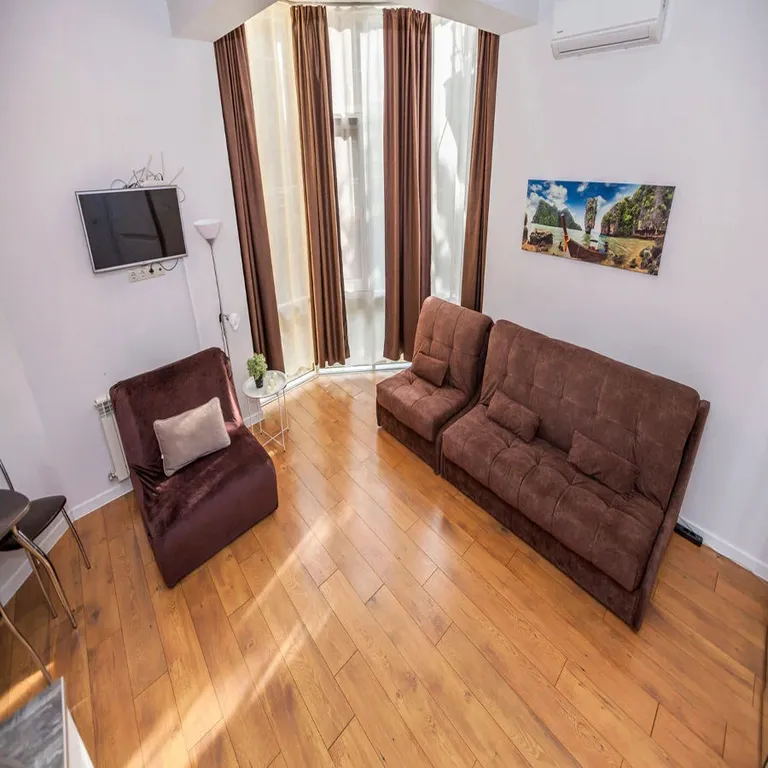 Квартира Квартира Просторная студия у моря с теплым бассейном — Сириус