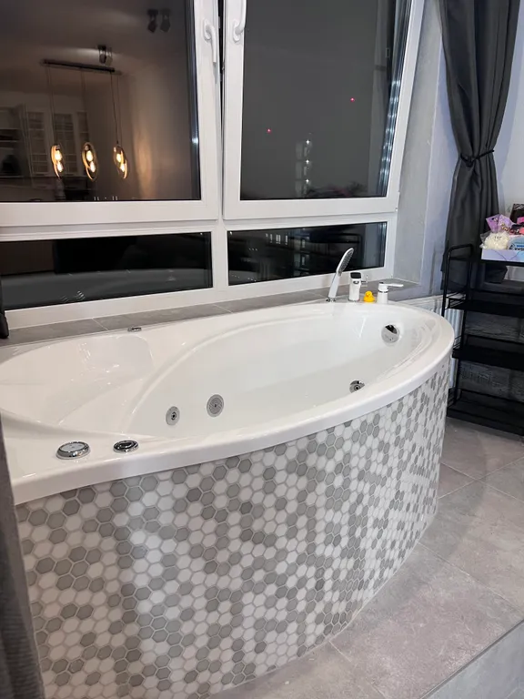 Нежная квартира с видом на город