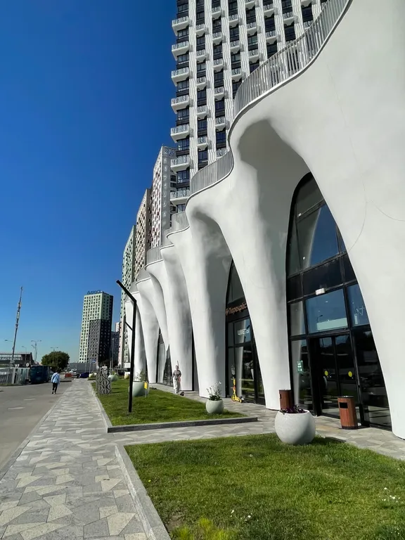 Квартира Видовая квартира-студия у метро в ЖК Wellton Towers — Москва