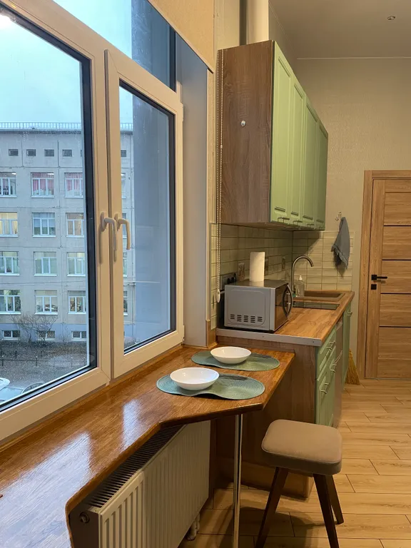 Квартира Квартира Уютная студия рядом с Алмазова и Доктриной — Санкт-Петербург