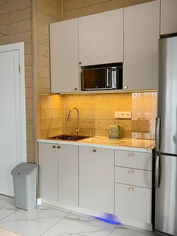 Коттедж Инстаграмный домик с сауной и чаном — Гжель