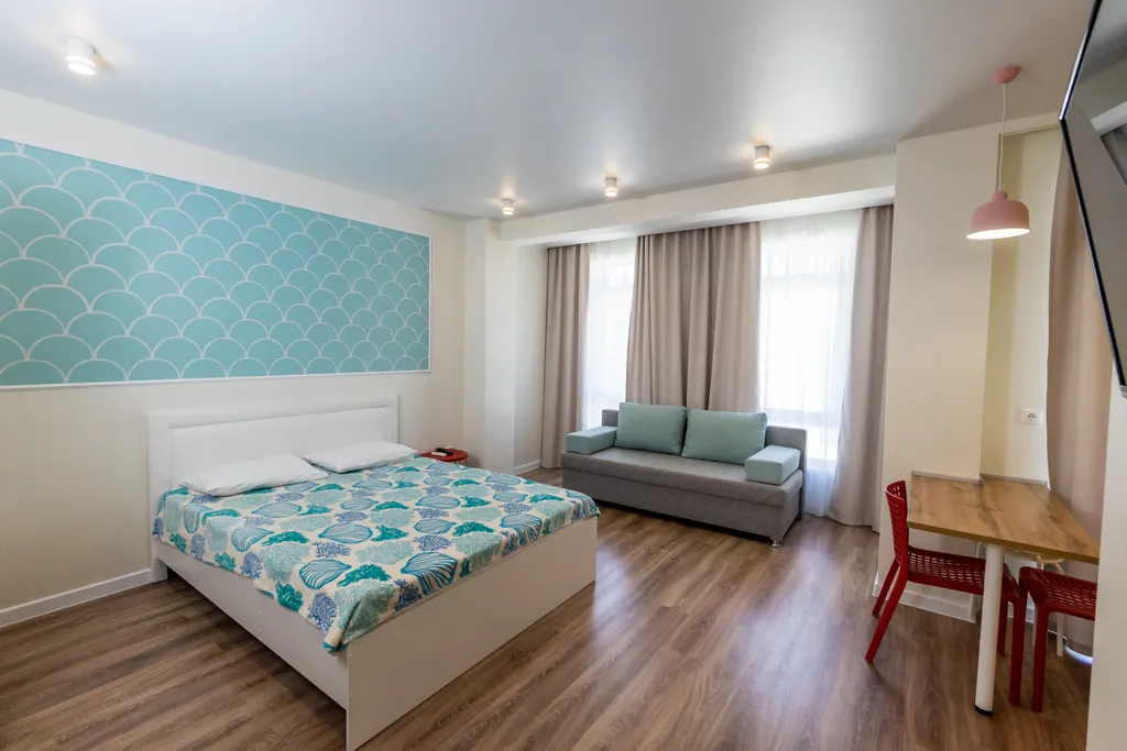 Студия апартаменты №03 с балконом