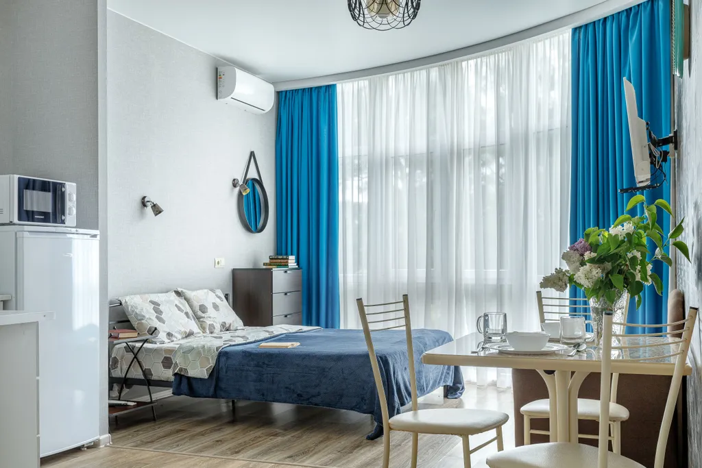 Квартира Квартира Студия у моря Санторини — Геленджик