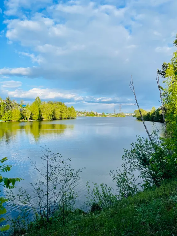 Дом на берегу озера