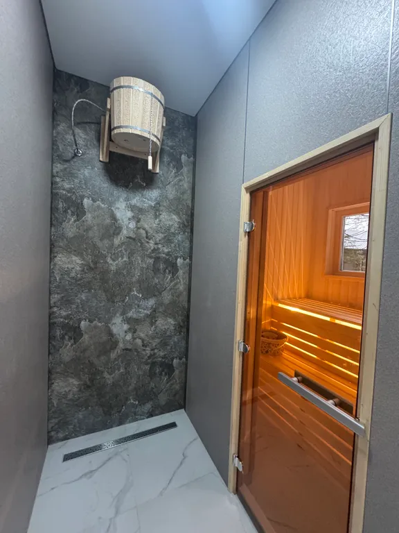 Коттедж с сауной и джакузи, 74 кв.м