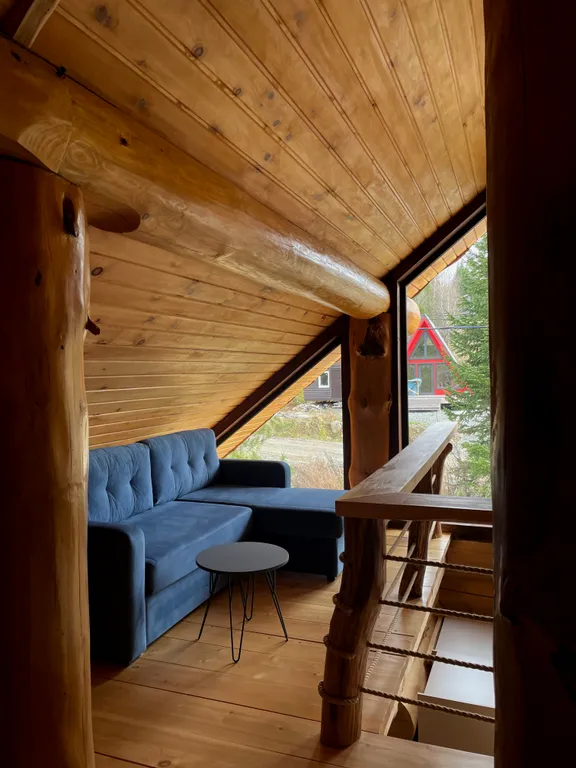 Шикарный дом из бревна