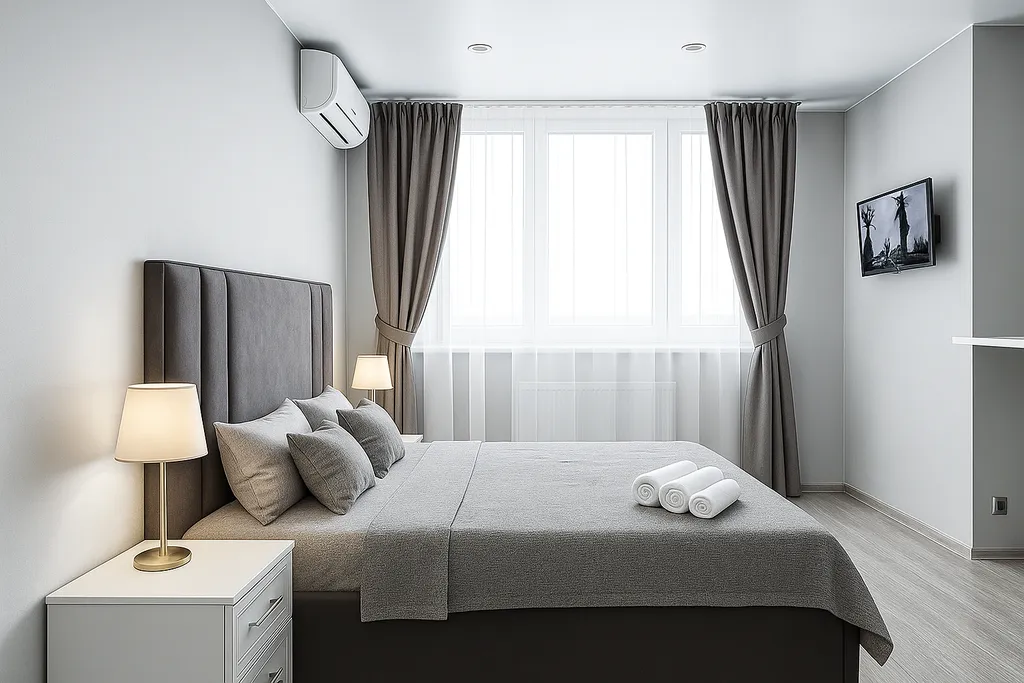 Студия с шикарным евроремонтом в Башня Мытищи Hall