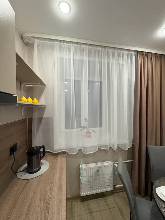 Уютная квартира с прекрасным видом на город и Каму