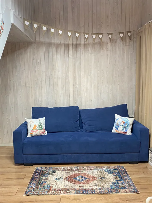 Новый светлый теплый атмосферный барнхаус с террасой “Barny”