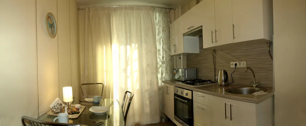 Уютная квартира с большой плазмой и двумя раздельными кроватями