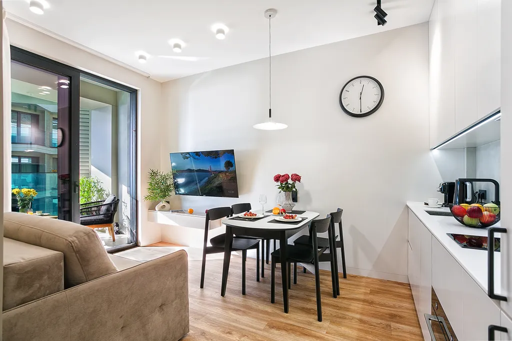 Стильная квартира Чайка с видом на море