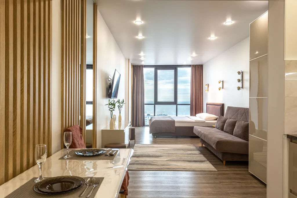 Квартира Квартира Современная студия с видом на море — Адлер