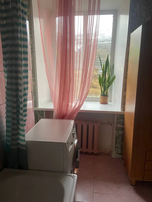 Квартира с посудомоечной машиной и балконом