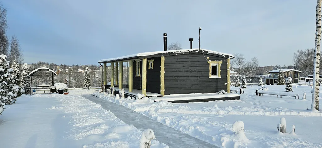 Дом-баня Гнездо Пеликана