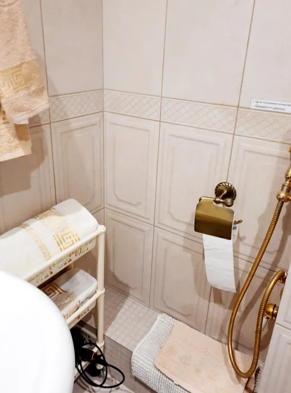 Роскошная студия с дизайнерским ремонтом