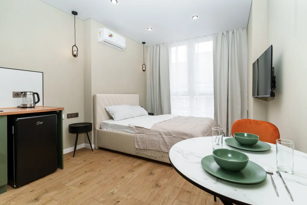 Квартира Квартира студия с дизайнерским ремонтом возле ТЦ Красная площадь — Краснодар