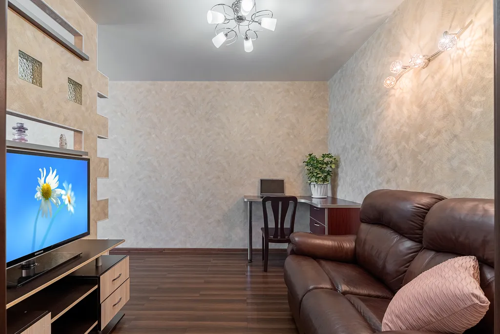 Просторная квартира с отдельной кухней