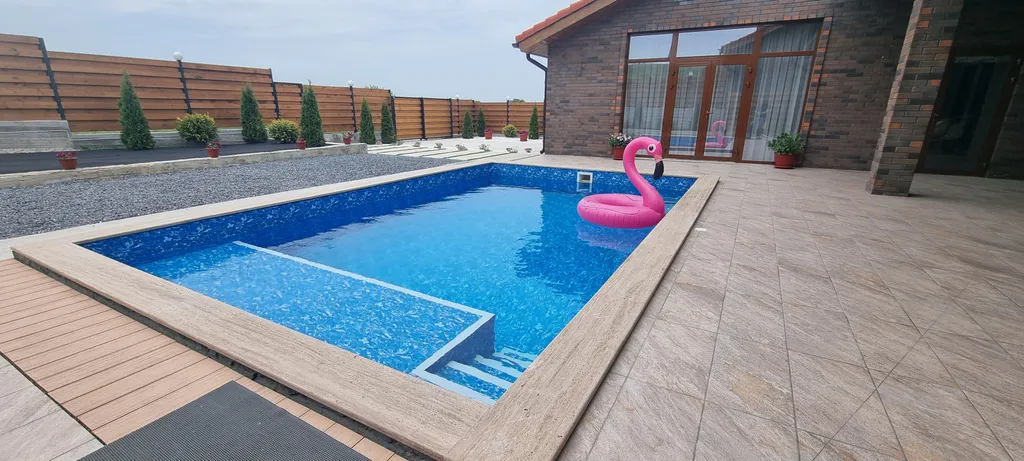 Уютный дом с термальным бассейном и баней