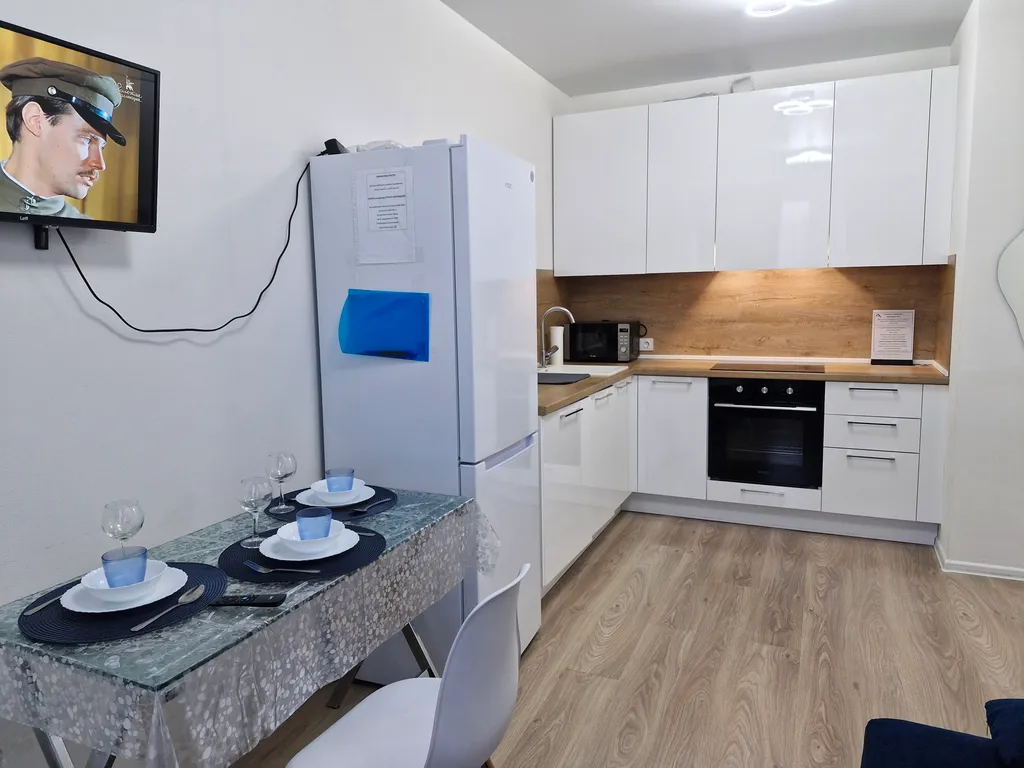 Красивая квартира с гостиной и спальней рядом с Мытищи парк