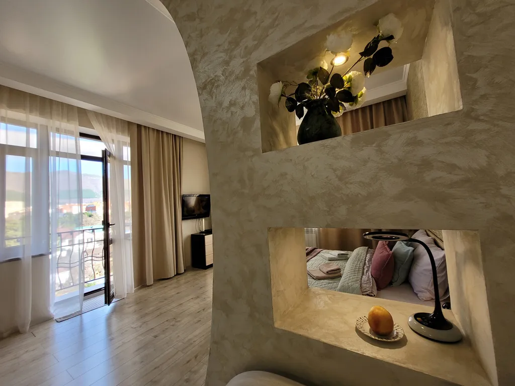 Квартира Квартира Просторная евродвушка около моря — Геленджик