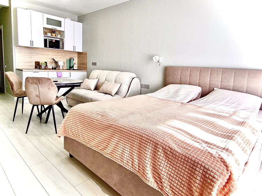 Квартира Квартира Новая студия-люкс на берегу моря — Анапа