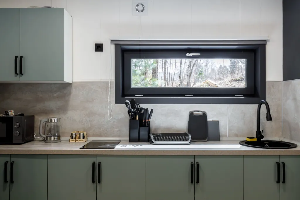 Уютный четырехмодульный дом Горняк с видом на Байкал