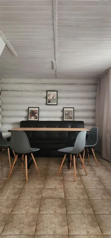 Уютный срубовой дом возле леса с тремя озёрами