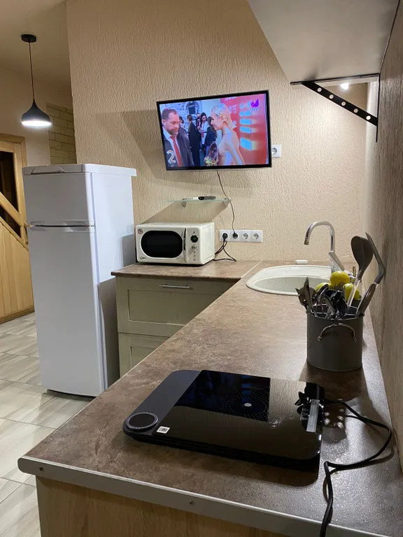 Дом с баней на дровах