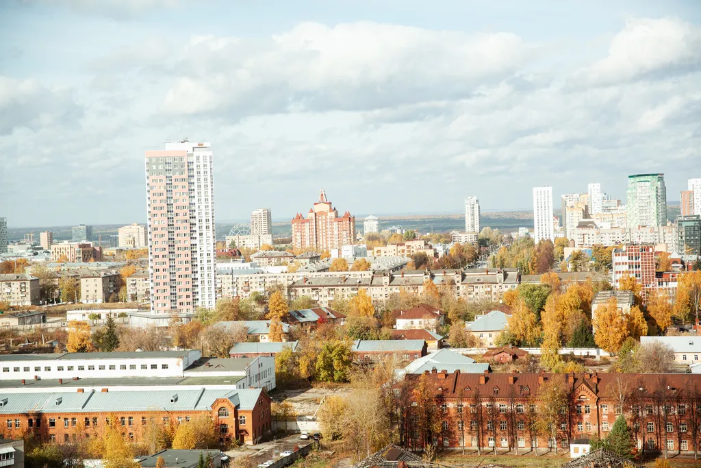 Видовая квартира большой площади в новом доме, рядом с центром