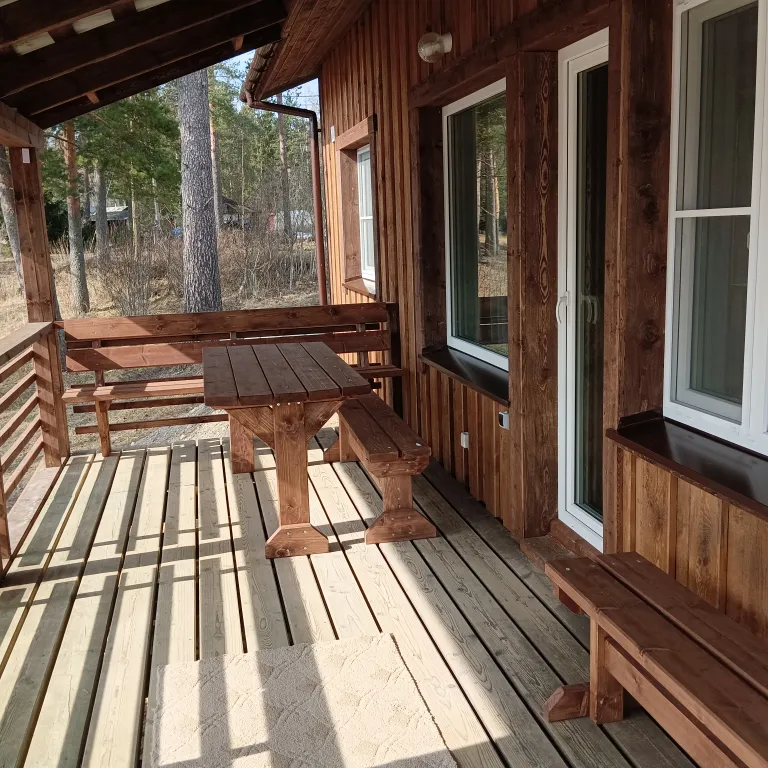 Дом с двумя спальнями с видом на озеро