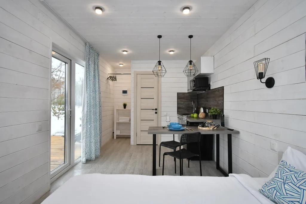 Двухместный 1 домик в лесу